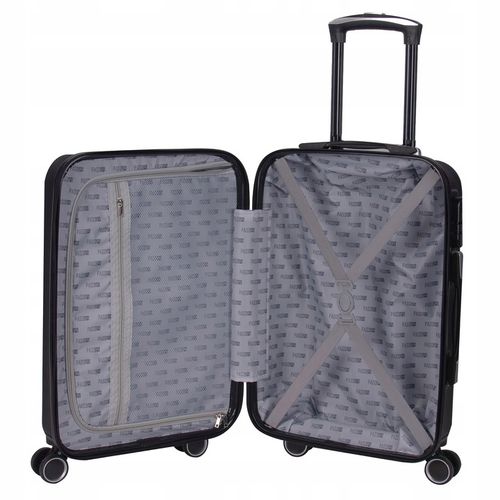 WALIZKA MAŁA PASO CZARNA KABINOWA LEKKA PODRÓŻ WAKACJE ABS na Arena.pl