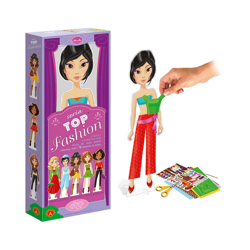 Top Fashion Modelka 2 zestaw do projektowania ubrań kreatywna zabawa na Arena.pl