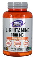NOW FOODS L-Glutamina (120 kaps.)