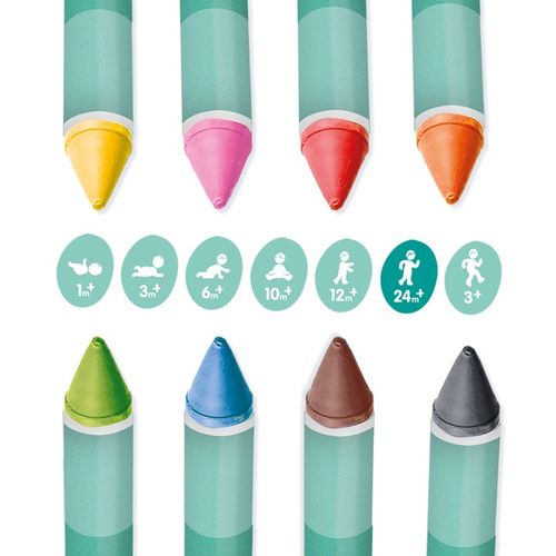 SES Kredki do kąpieli 8 kolorów na Arena.pl