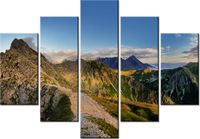 105CM 150CM OBRAZ 5 ELEM PANORAMA ŚWINICY DRUK