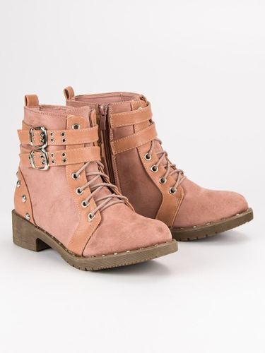 RÓŻOWE WORKERY Rozmiar - 40 na Arena.pl