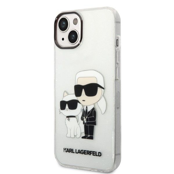 Etui Karl Lagerfeld do iPhone 15 Plus, iPhone 14 Plus, Przezroczysty zdjęcie 2