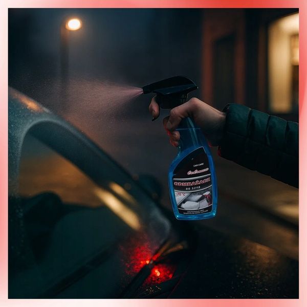 Odmrażacz do Szyb Samochodowy Atomizer 500 ml -70 C do Wycieraczek i zdjęcie 2