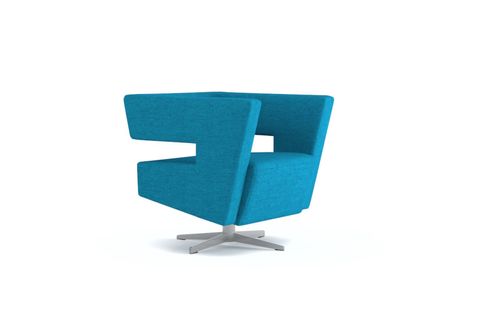 Fotel obrotowy Loop niebieski na Arena.pl