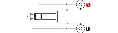 Redukcja adapter przejściówka RCA Jack 6,3 mm RPAN330 na Arena.pl