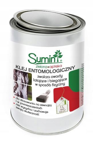 Klej Entomologiczny 1 l SUMIN Zwalcza Owady Biegające i Latające na Arena.pl