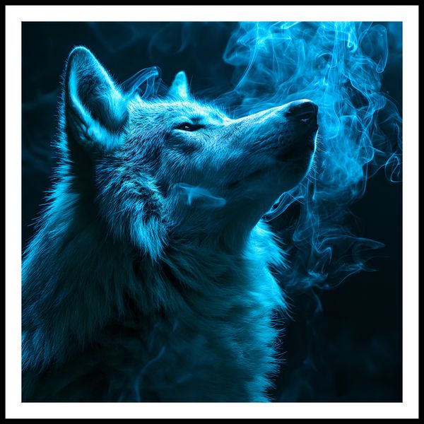 Plakat 70x70cm Oddech Wilka zdjęcie 3