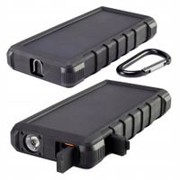 Powerbank SOLARNY 24000 mAh ładowarka IP67 latarka