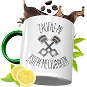 Kubek Zielony Dla Mechanika Na Urodziny Prezent