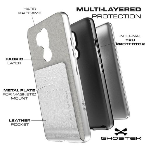 Etui Exec 2 LG G7 ThinQ różowy na Arena.pl