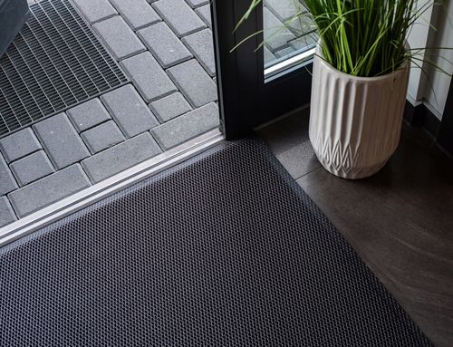 WYCIERACZKA POD DRZWI 3D WEJŚCIOWA DO BUTÓW ZEWNĘTRZNA GUMOWA MATA 60x90CM na Arena.pl