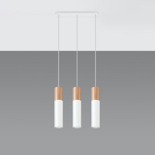 Lampa wisząca PABLO 3L biała na Arena.pl