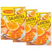 Winiary Galaretka pomarańczowy smak 71 g x 3 sztuk