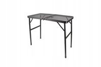 STOLIK STÓŁ TURYSTYCZNY SKŁADANY KEMPINGOWY REGULOWANY ALUMINIOWY 80x40 cm