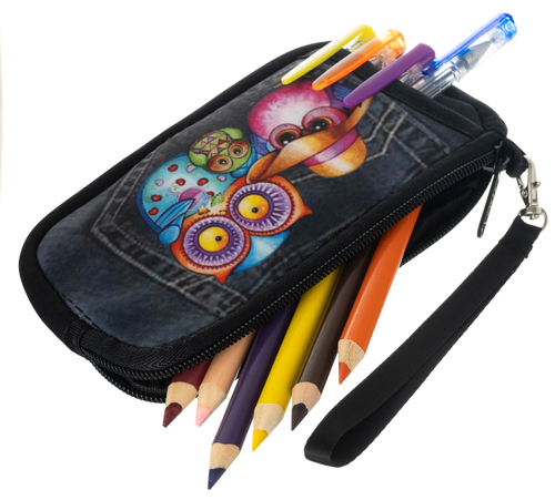 Etui kolorowe piórnik portmonetka dla dzieci na Arena.pl