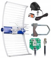 ANTENA DVB-T2 DO TV NAZIEMNEJ TELMOR ASR CLASSIC 5G LTE PROTECTED 4K