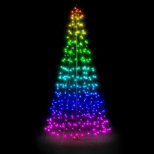 Inteligentne lampki ozdobne ze stelażem Twinkly Light Tree 300 Led RGBW na Arena.pl