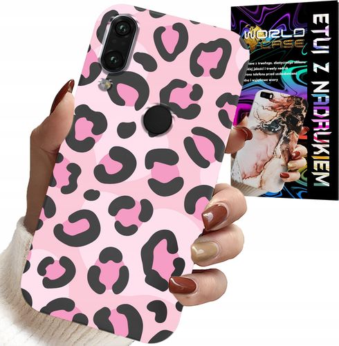 ETUI DO HUAWEI P SMART 2019 - RÓŻOWA PANTERKA PANTERA KOBIECE WZORY na Arena.pl