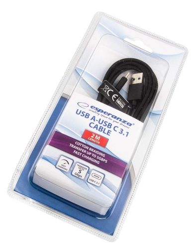 KABEL USB 3.0 TYP C 2M OPLOT CZARNY na Arena.pl