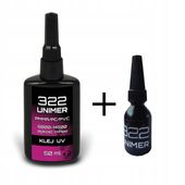 Klej UV DO KAMPERÓW Pleksi PC PVC Unimer 50ml BARDZO GĘSTY + 10 ml GRATIS