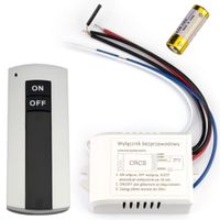 Bezprzewodowy wyłącznik oświetlenia 230V 500W jednokanałowy