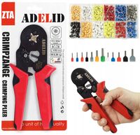 ZACISKARKA PRASKA KABLI TULEJEK KOŃCÓWEK 0,25-10