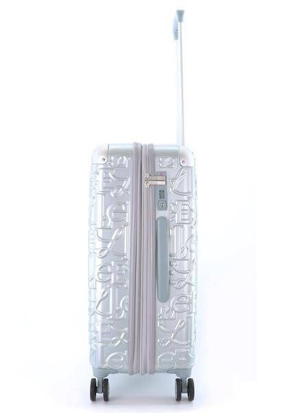 Walizka średnia ELLE Alors Srebrna zdjęcie 3