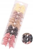 Kokarda Kokardka Zestaw 10 Spinka Włosów Dziecięca