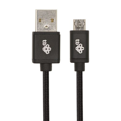 TB Kabel USB - Micro USB 1m. dwustronny czarny na Arena.pl