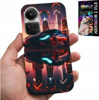 ETUI DO OPPO RENO10 PRO 5G - SAMOCHODY FAN, WZORY DLA MĘŻCZYZN +FOLIA