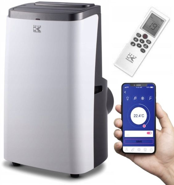 KLIMATYZATOR PRZENOŚNY Klima 12000BTU 3,53kW WIFI APKA KALORIK ACM1008S zdjęcie 1