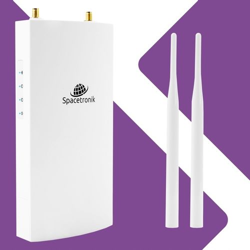 Zewnętrzny Access Point 300Mbps IP66 PoE 4w1 Punkt Dostępu Spacetronik na Arena.pl