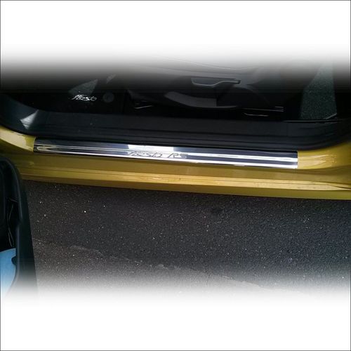 Listwa progowa FORD FIESTA MK7 FIESTA RS Stal nierdzewna 304 połysk 2szt na Arena.pl