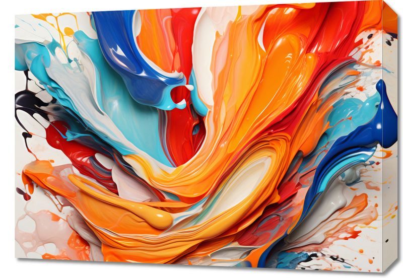 Obraz 70x50cm Taneczne Fale zdjęcie 1