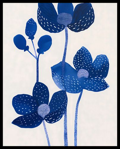Plakat 40x50cm Nocne Kwiaty na Arena.pl