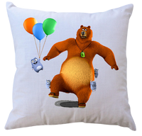 Poduszka Grizzy i Lemingi