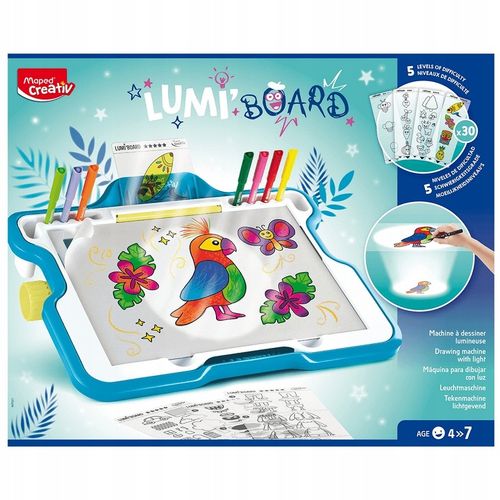 Tablica Podświetlana LED Lumi Board + Zestaw 13 szt. Harry Potter GRATIS 4+ na Arena.pl