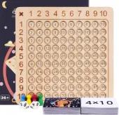 GRA PLANSZOWA TABLICZKA MNOŻENIA LOGICZNA LICZENIE