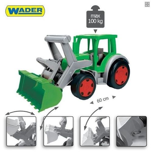 TRAKTOR GIGANT FARMER ŁADOWARKA WADER #A1 na Arena.pl