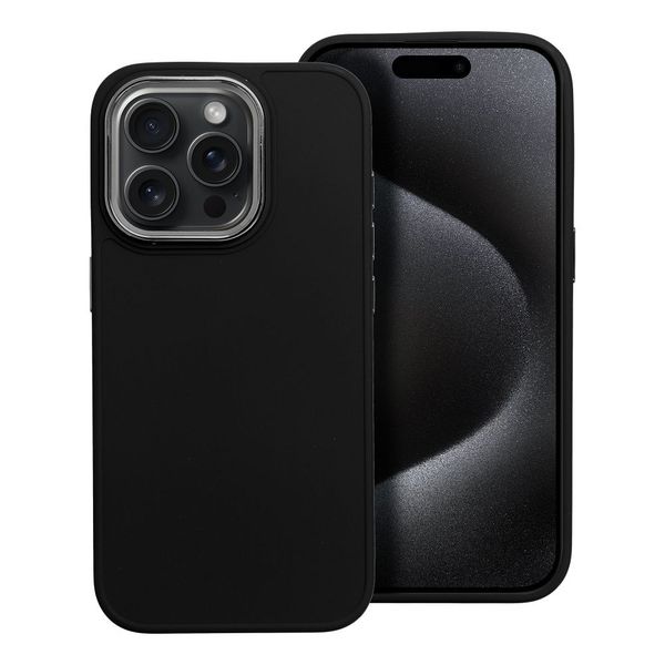 Futerał FRAME do IPHONE 15 Pro czarny zdjęcie 1