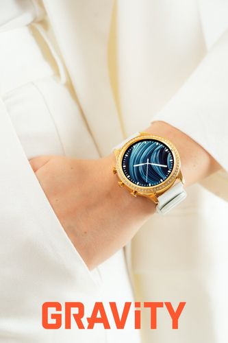 smartwatch gravity złoty pasek i bransoleta gt5-2 na Arena.pl