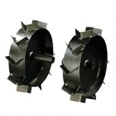 KOŁA ŁOPATKOWE METALOWE ŻELAZNE DO GLEBOGRYZARKI MASTERCUT HSDT80 OŚ 28mm ŚREDNICA 360mm
