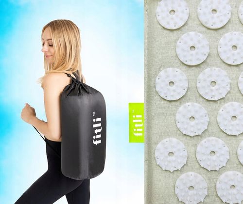 MATA ZDROWOTNA DO AKUPRESURY Z KOLCAMI + PODUSZKA na Arena.pl