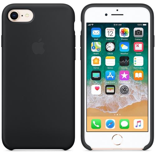 Apple iPhone 8 / 7 Silicone Case - Black na Arena.pl