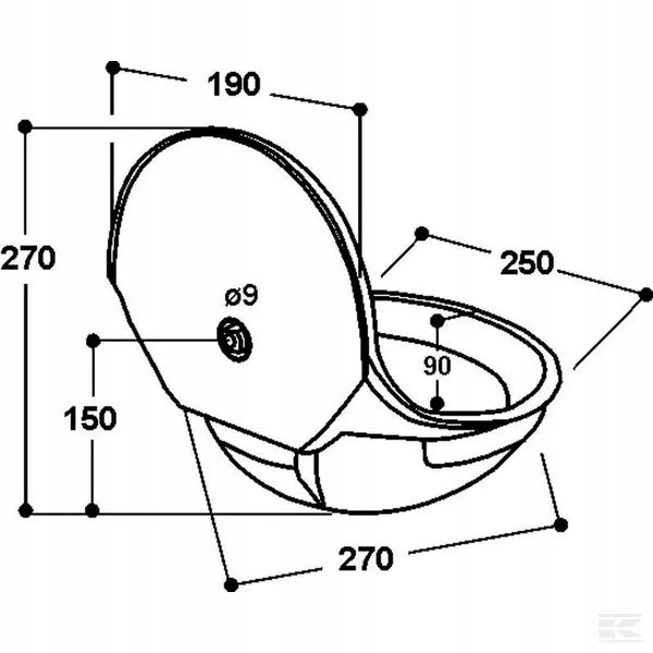 SU1000180 Poidło Miskowe Model 180 zdjęcie 2