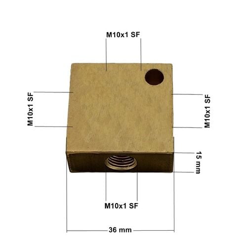 CPS-1 - Czwórnik przewodów hamulcowych, 4x M10x1 SF na Arena.pl