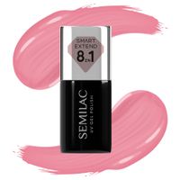 SEMILAC SMART EXTEND LAKIER HYBRYDOWY 8w1 813 PASTEL PINK 7ml