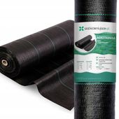 AGROTKANINA ANTYCHWASTOWA AGROWŁÓKNINA CZARNA 1,6x20m 70g UV+ PREMIUM 3%
