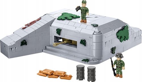 Klocki COBI 3136 German Bunker Regelbau 667 niemiecki schron bunkier na Arena.pl